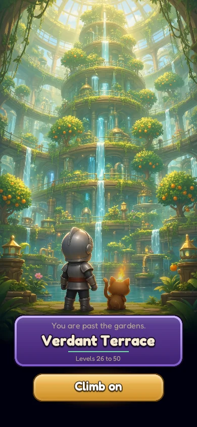 A new league opening: the Verdant Terrace.